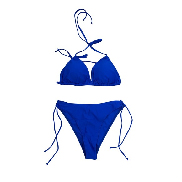 Women's Cobalt Blue Two-Piece Bikini – Size Large – NWOT - Picture 1 of 4